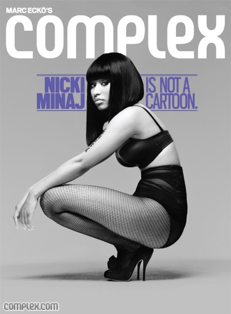 nicki minaj v cover shoot. Nicki Minaj is one of the